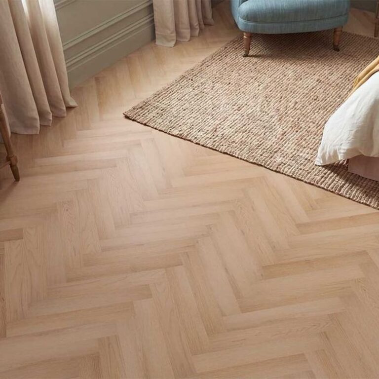 Hawkshead Natural Oak Herringbone flooring