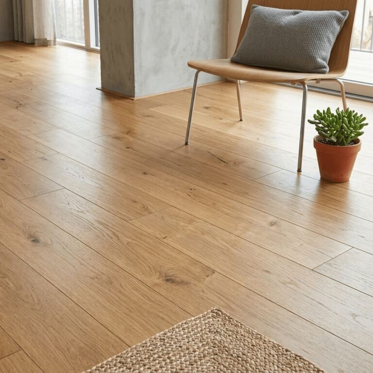 Reaseheath Oak flooring – detail