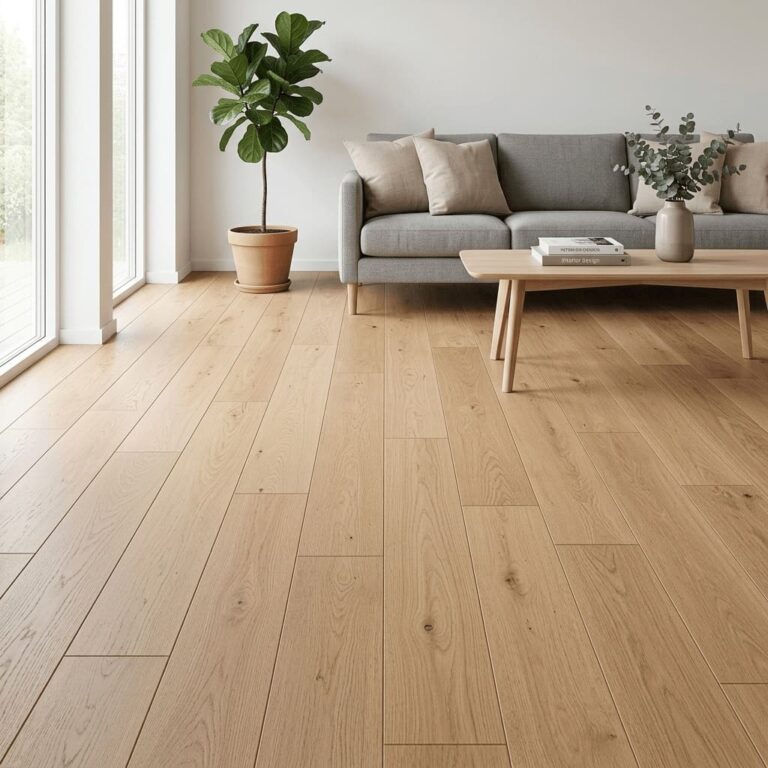 Roodee Oak flooring – room setting