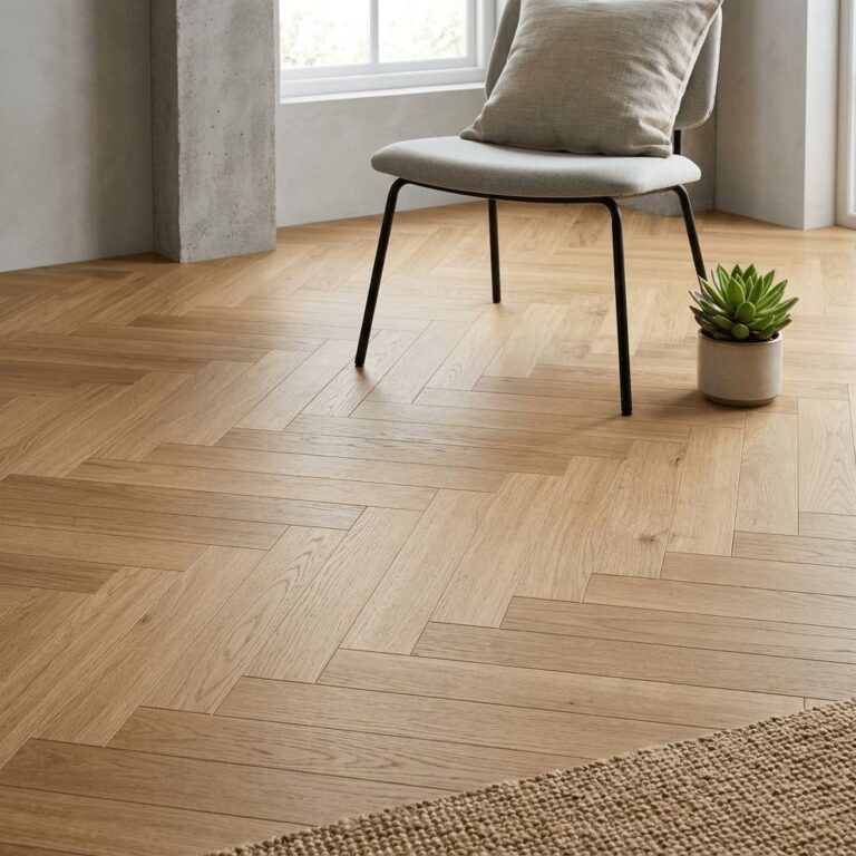 Skye Oak Parquet flooring – detail