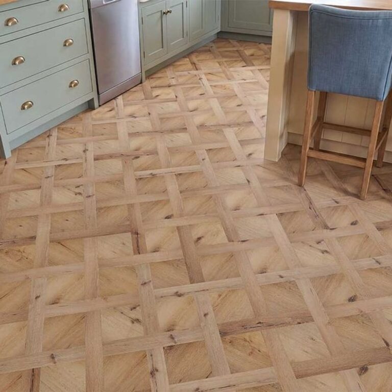 Windermere Rustic Oak Basketweave flooring