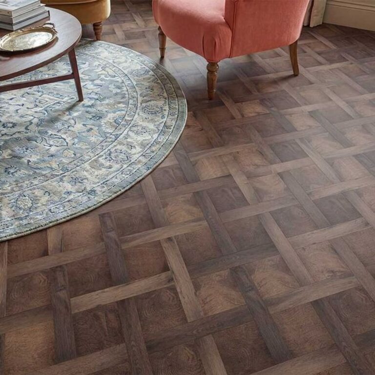 Buttermere Oak Basketweave flooring