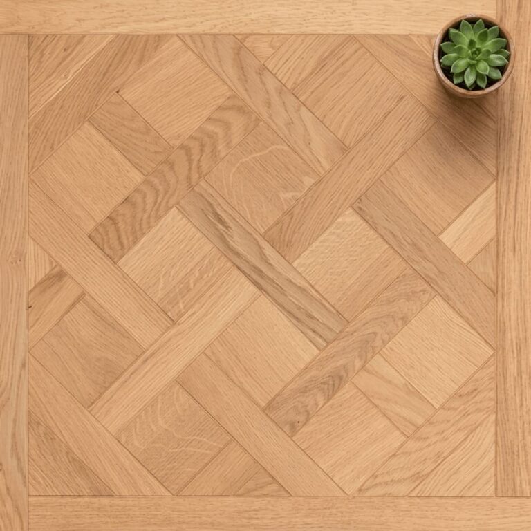 Utkinton Oak Versailles flooring – close-up