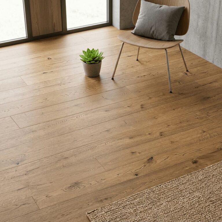 Warmingham Oak flooring – detail